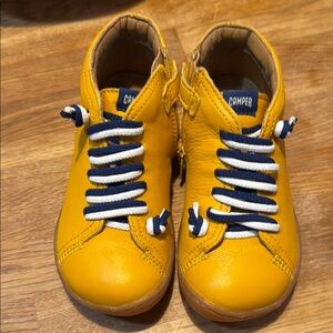 Camper Peu Yellow Kids Sneakers